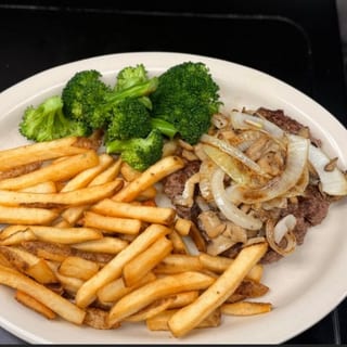 Chopped Steak with Onions