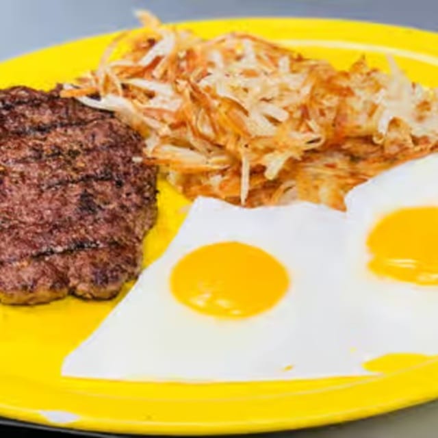 Chopped Steak.