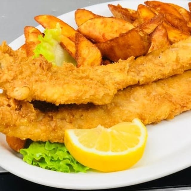 Crispy Coated White Fish.