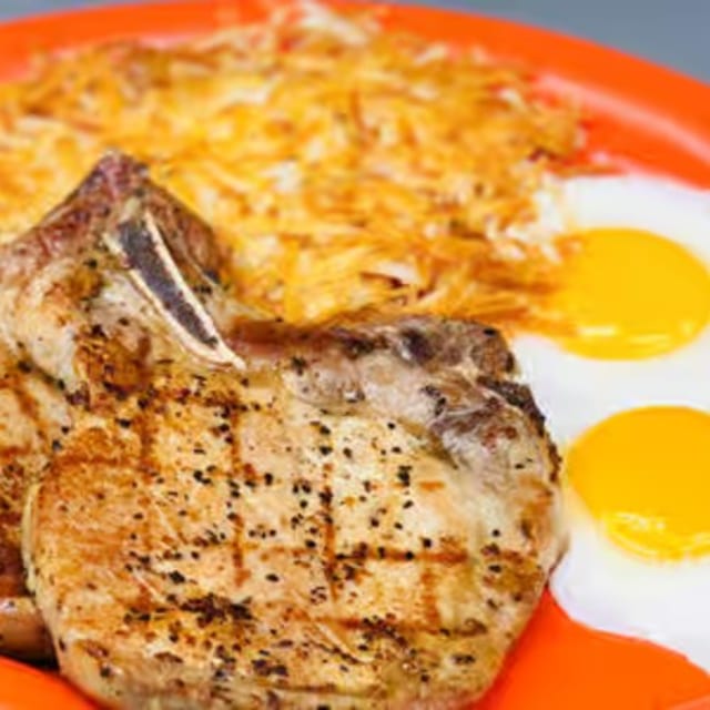 Two Pork Chops.